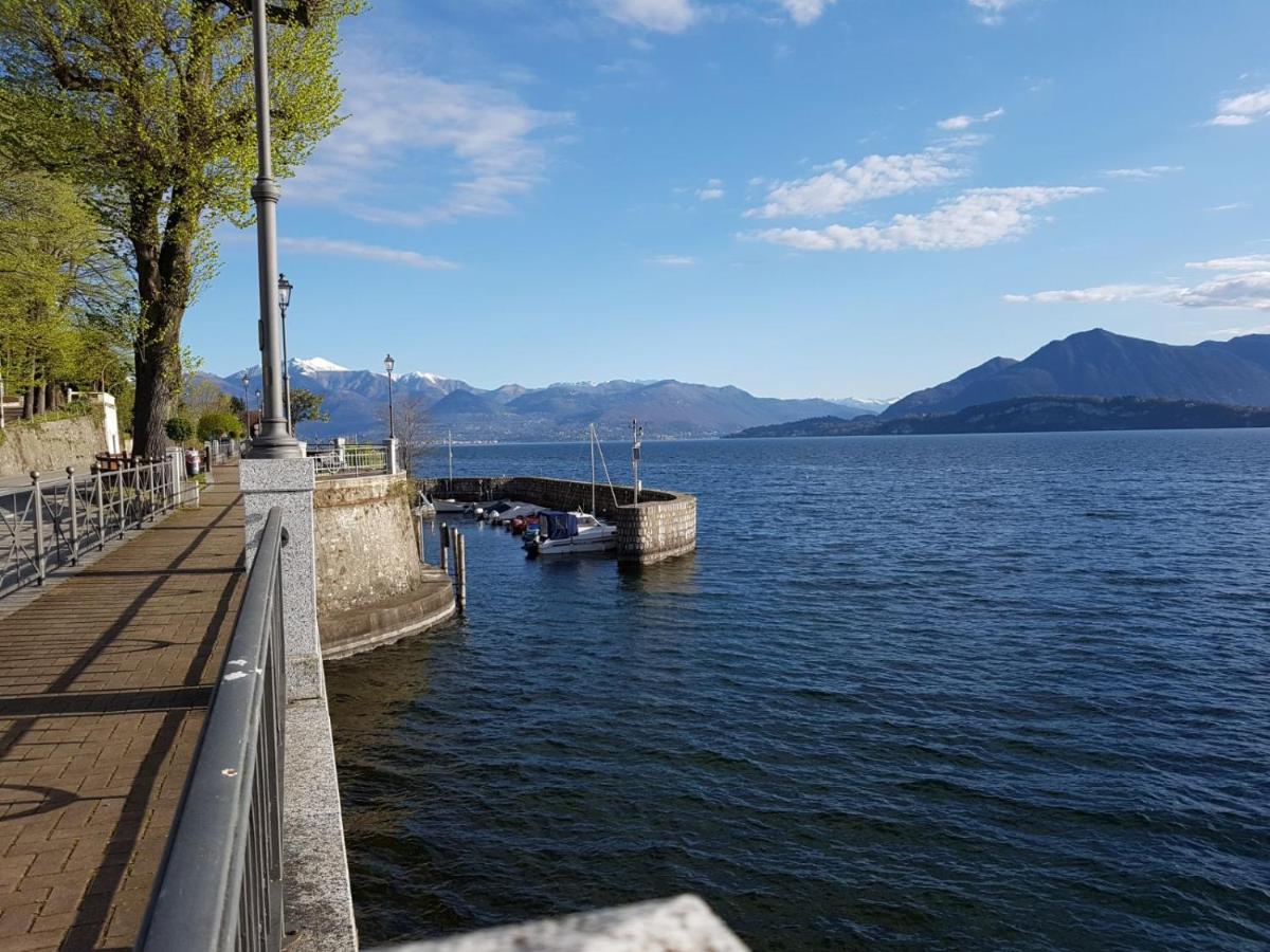 Appartamento GIOIOSA 2 con giardino e vista Lago Maggiore Belgirate Esterno foto