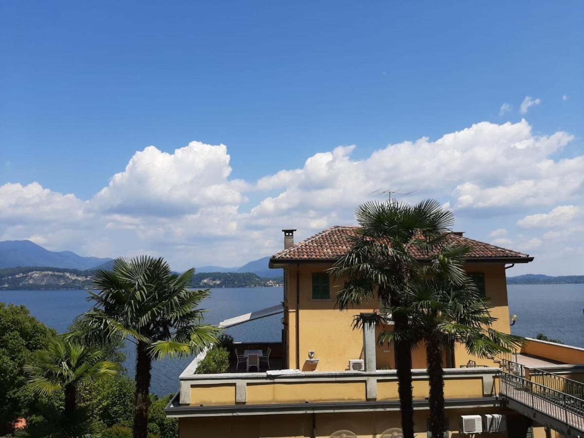 Appartamento GIOIOSA 2 con giardino e vista Lago Maggiore Belgirate Esterno foto